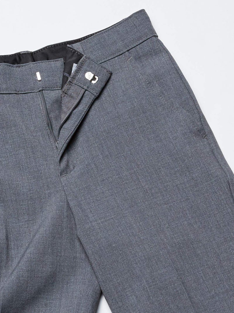 Van Heusen بنطلونات فستان مسطحة من فان هيوسن بمرونة ممتدة - Image 2